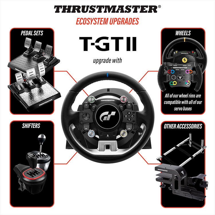 خرید فرمان بازی Thrustmaster T-GT II برای پلی استیشن